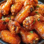 Crispy Dry Rub Chicken Wings