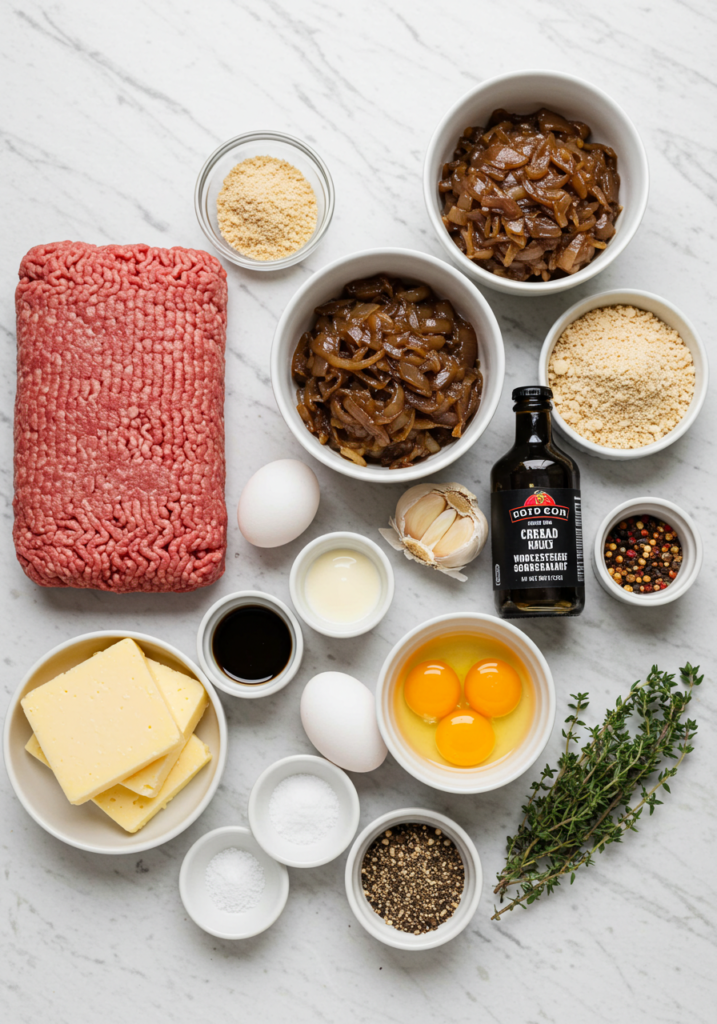 French Onion Meatloaf