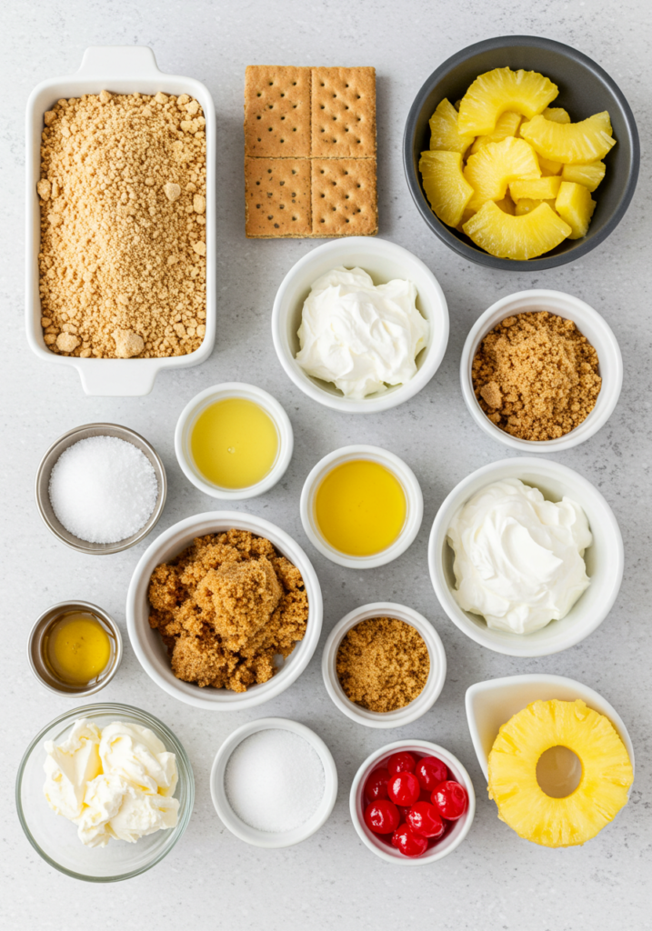 Mini Pineapple Upside-Down Cheesecakes