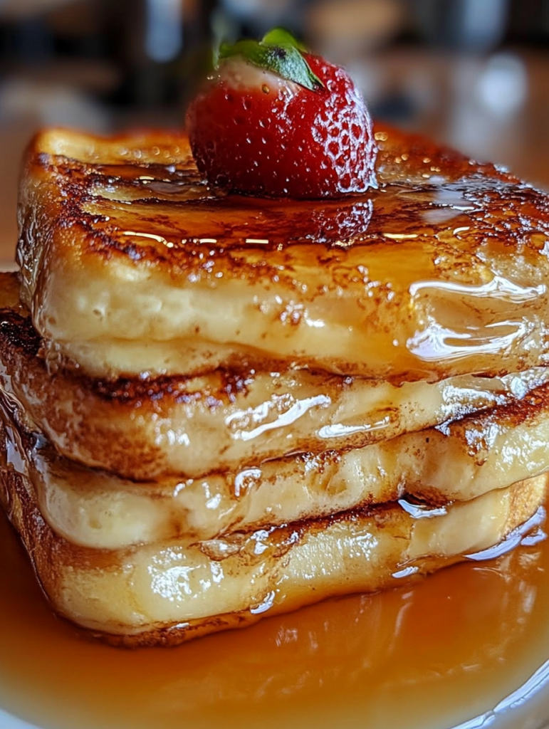 Overnight Crème Brûlée French Toast