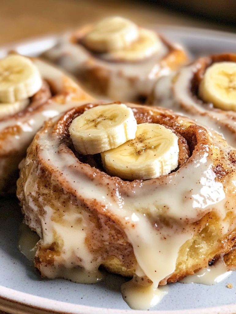 Banana Cinnamon Rolls