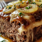 French Onion Meatloaf