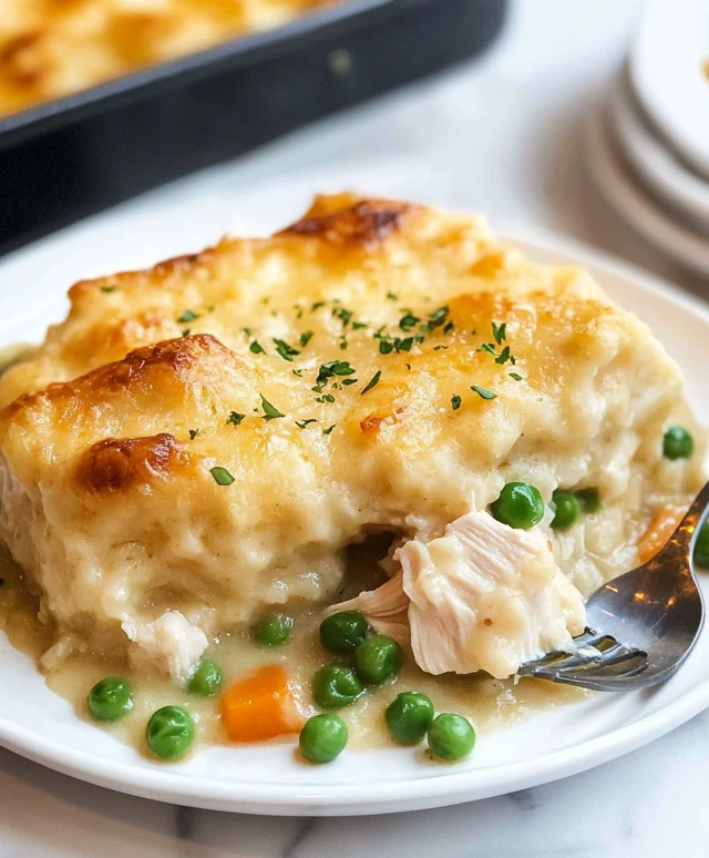 Chicken Dumplings Casserole