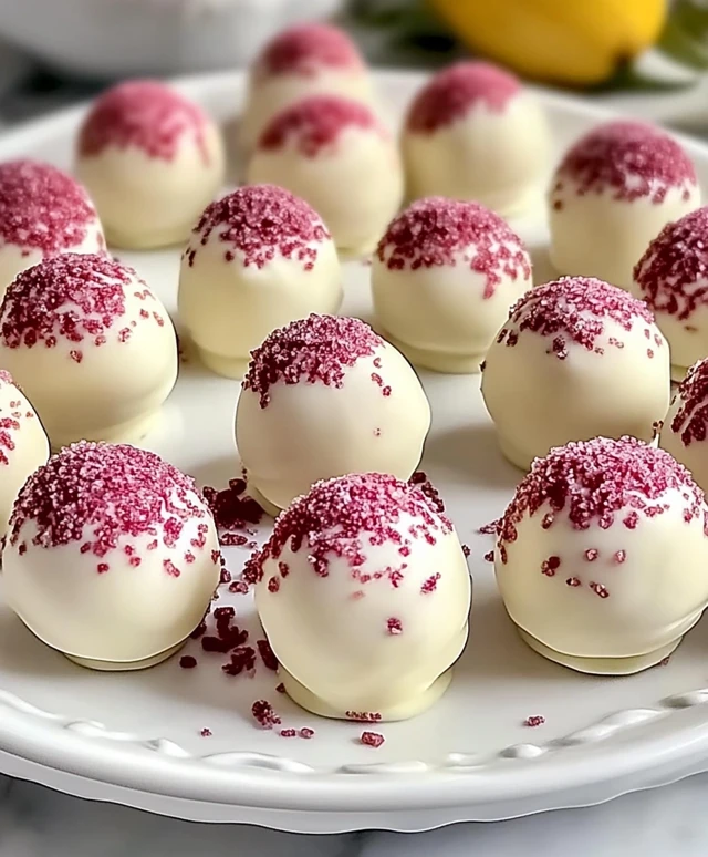 Lemon Truffles Dessert