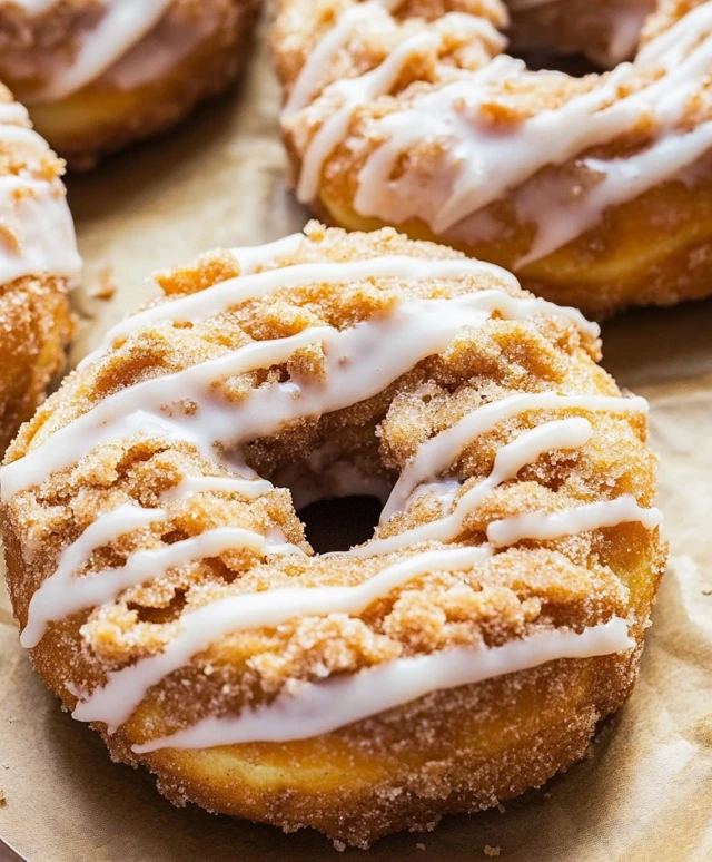 Coffee Cake Donuts