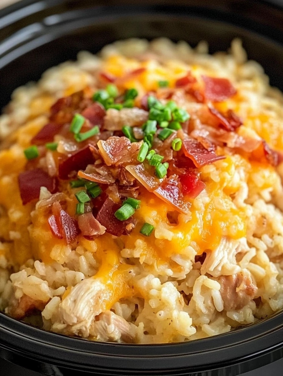 Crockpot Crack Chicken Rice
