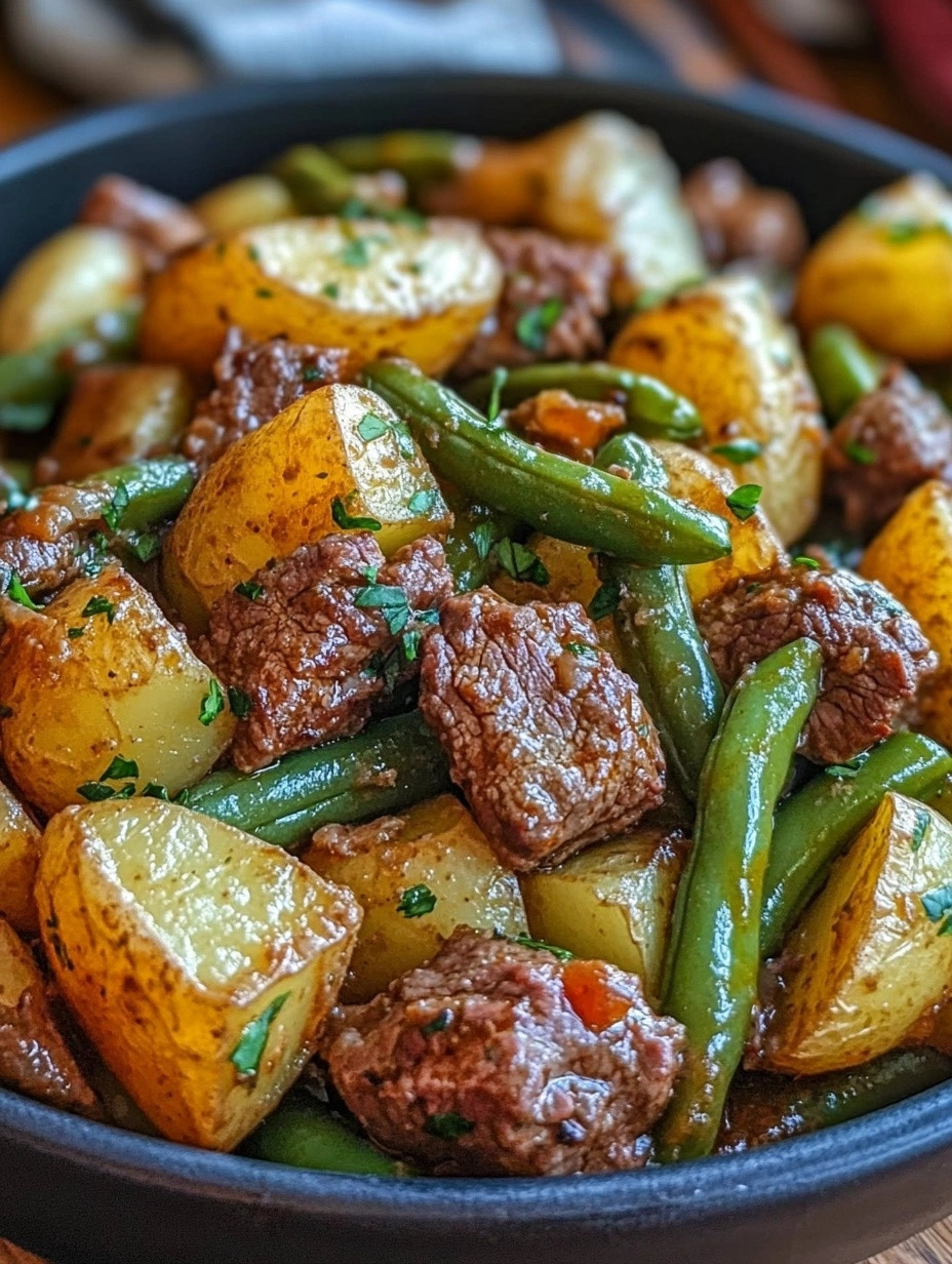Country Ranch Green Beans Potatoes Beef