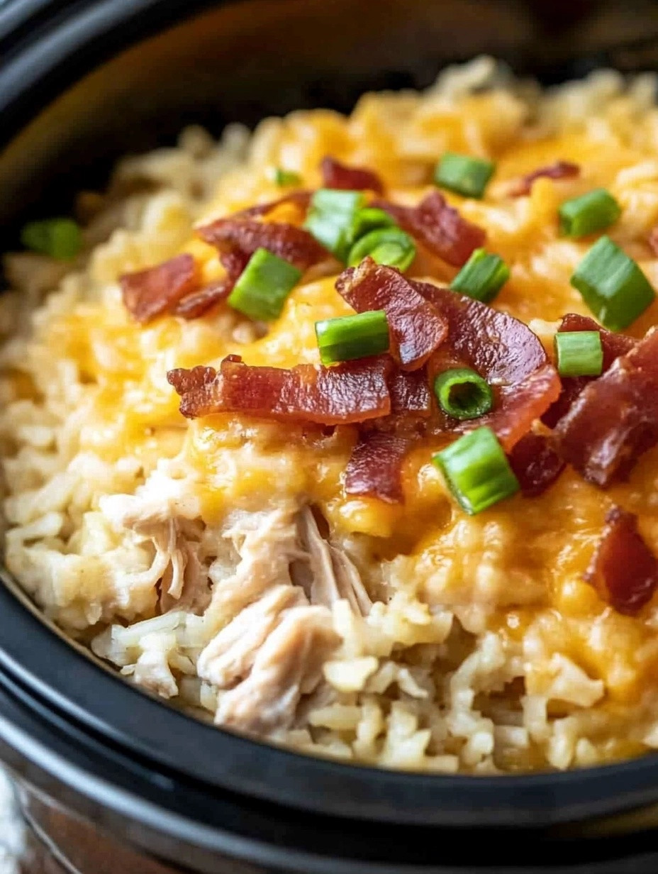 Crockpot Crack Chicken Rice