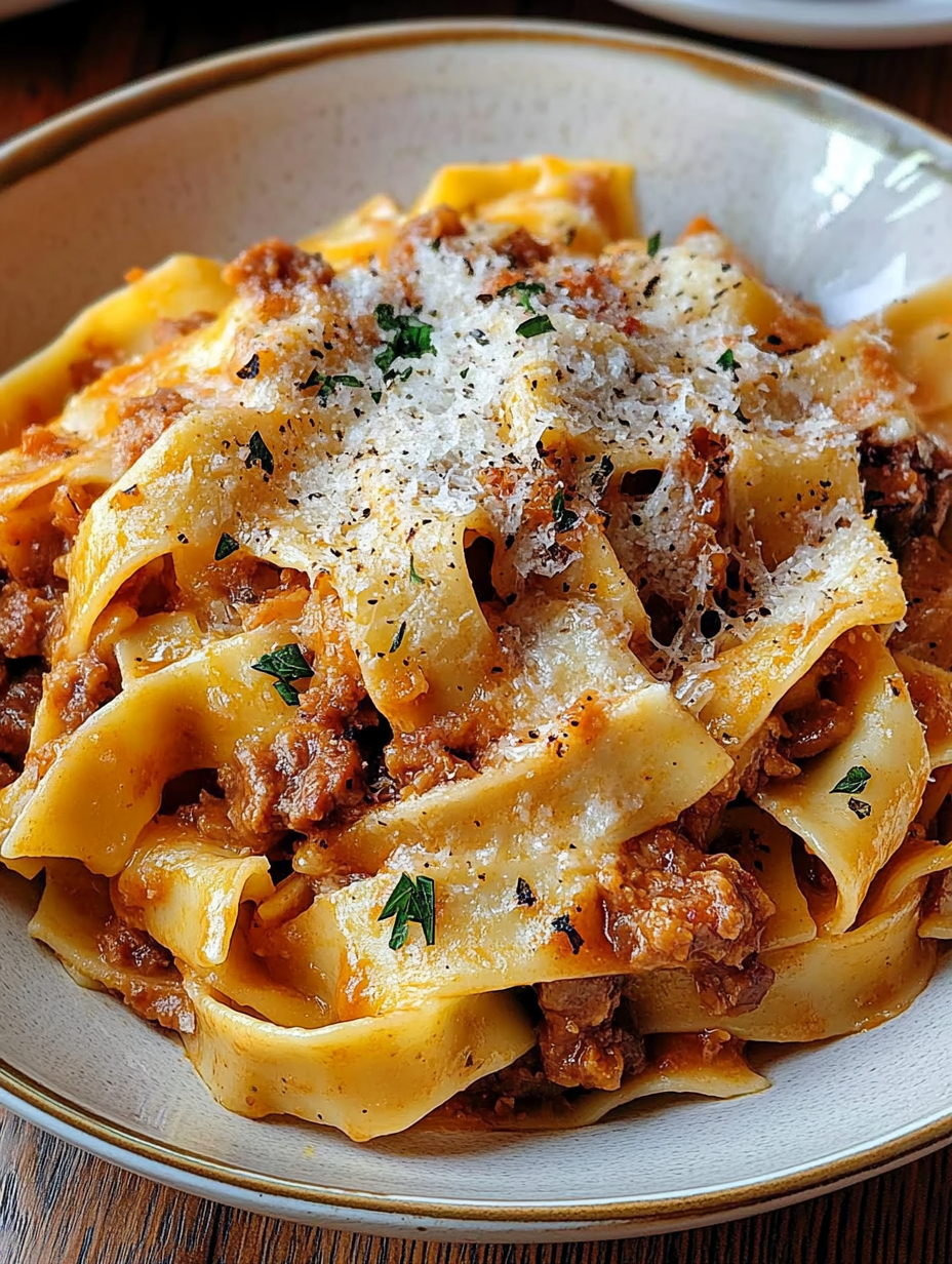 Calabrian Chili Pappardelle Sausage Fennel