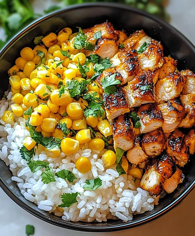 Street Corn Chicken Rice Bowl
Focus Keyword: Street Corn Chicken Rice Bowl