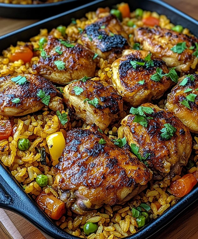 Caribbean Chicken Rice