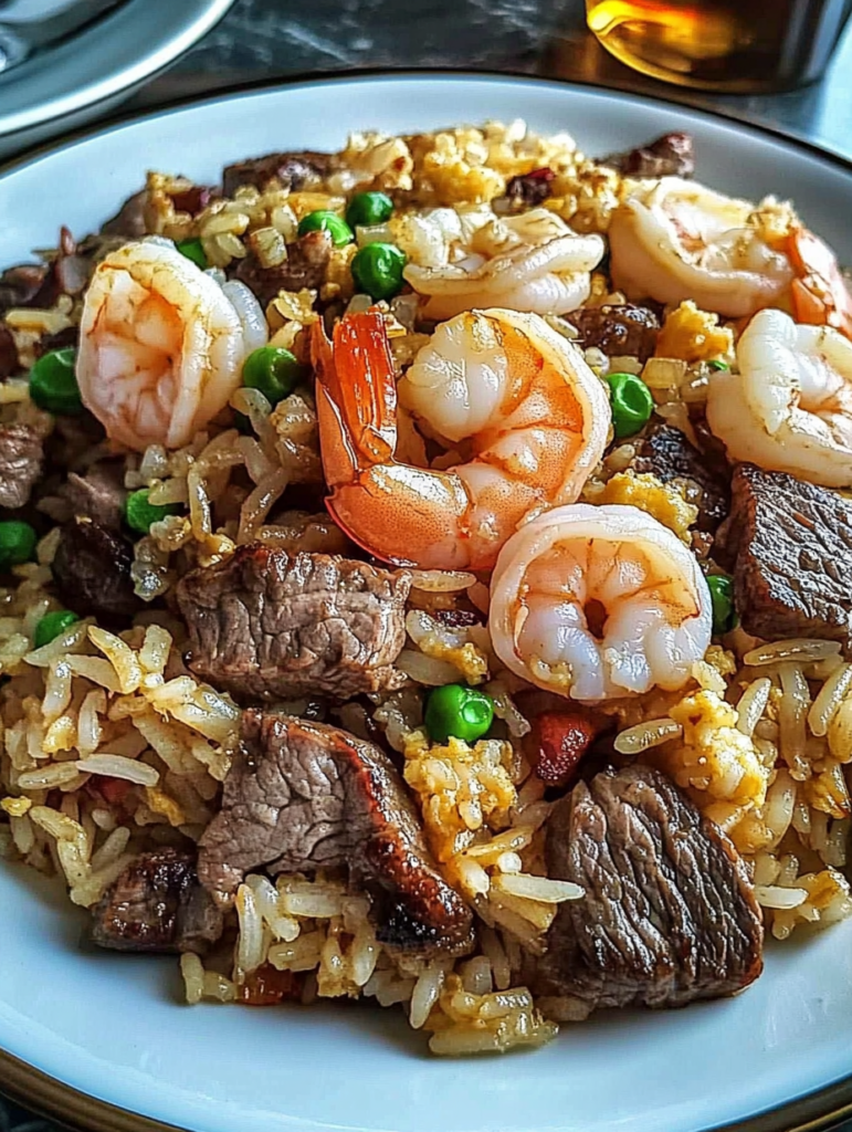 Shrimp & Steak Fried Rice