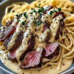 Creamy Cajun Steak Alfredo
