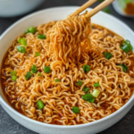 Saucy Ramen Noodles Recipe