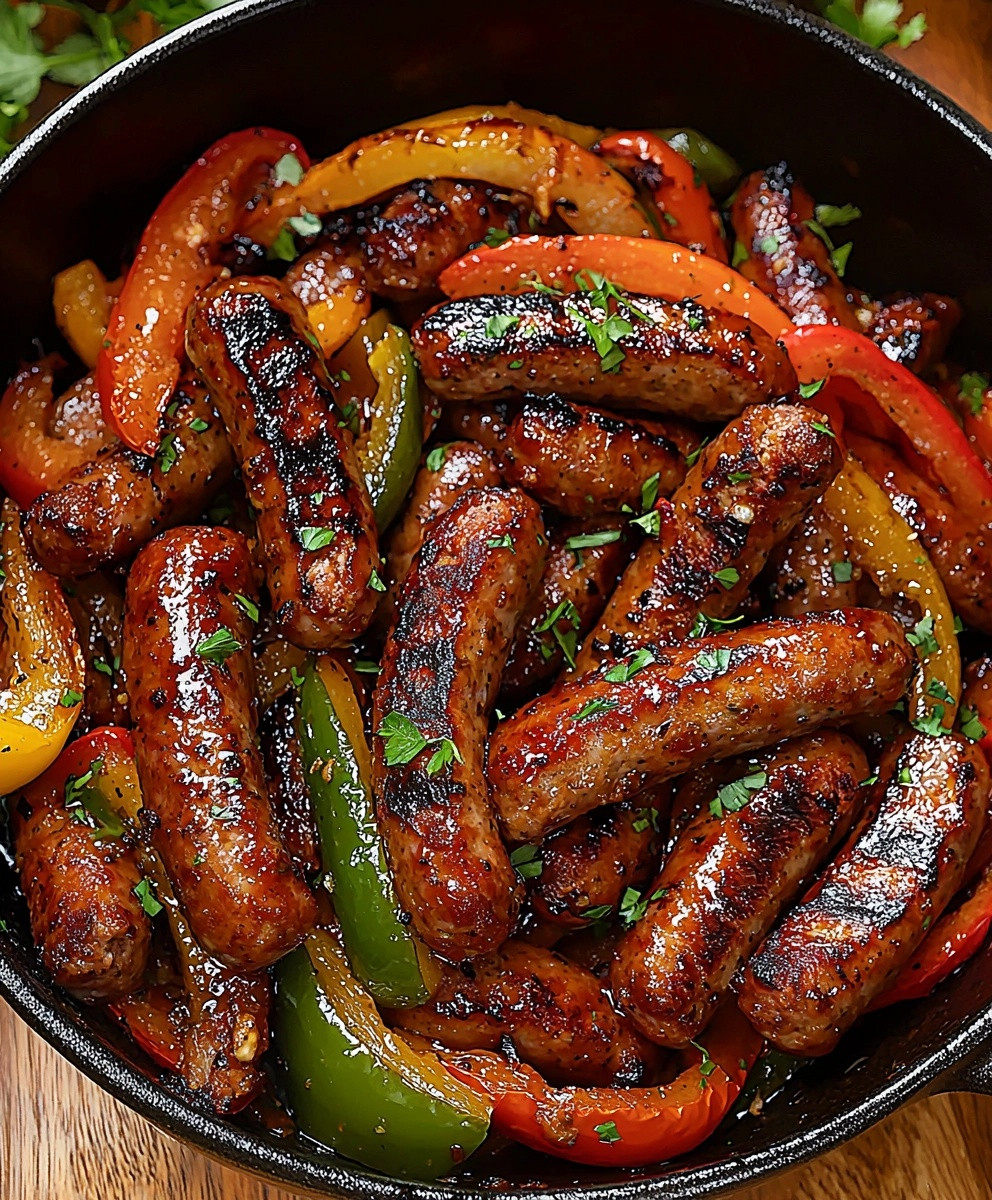 Andouille Sausage and Peppers