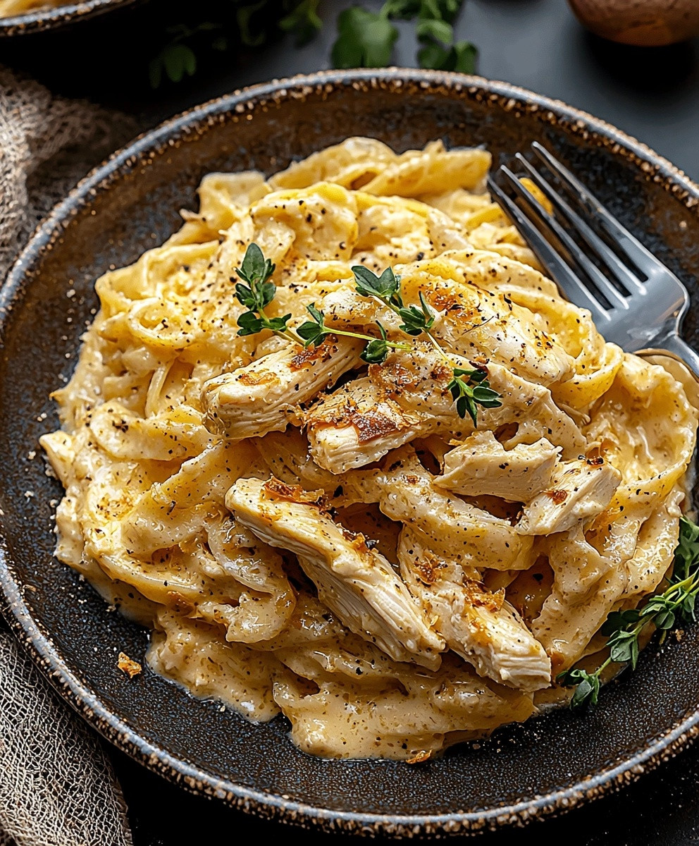Creamy Chicken Alfredo Dinner