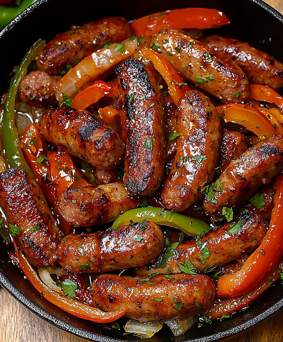 Andouille Sausage and Peppers
