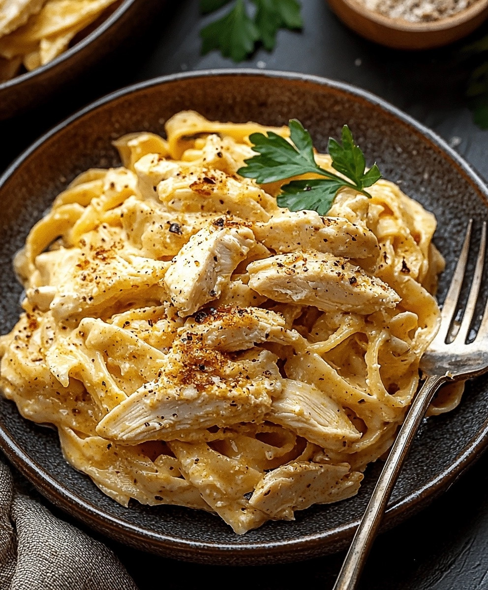 Creamy Chicken Alfredo Dinner