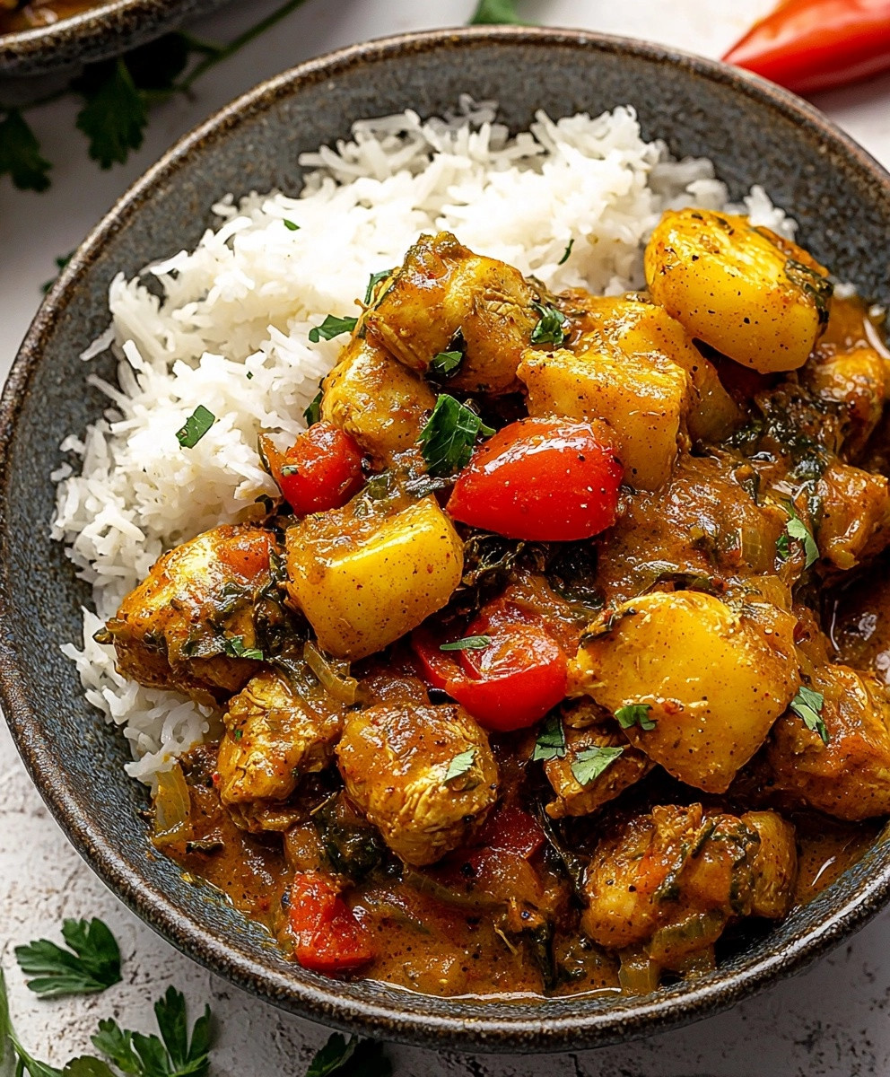 Spicy Coconut Curry Chicken