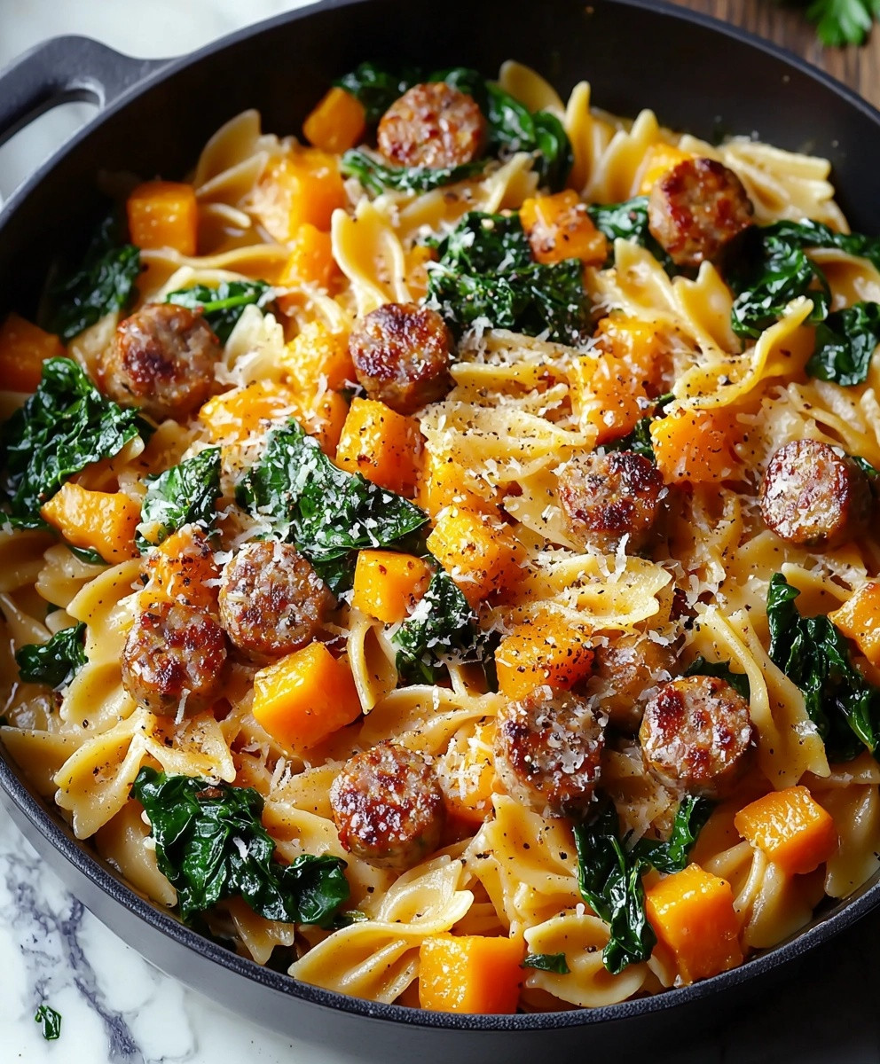 Creamy Butternut Squash Pasta