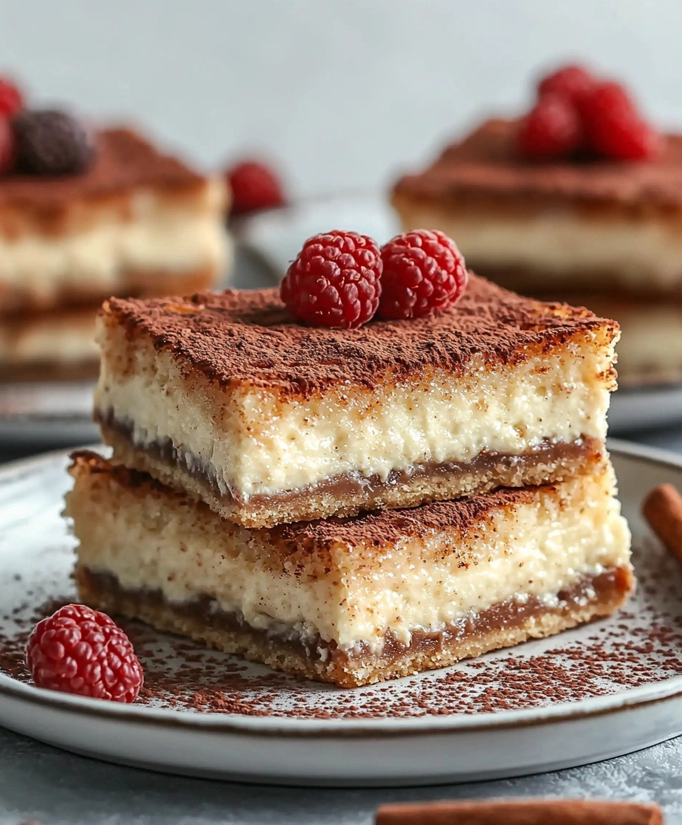 Churro Cheesecake Bars