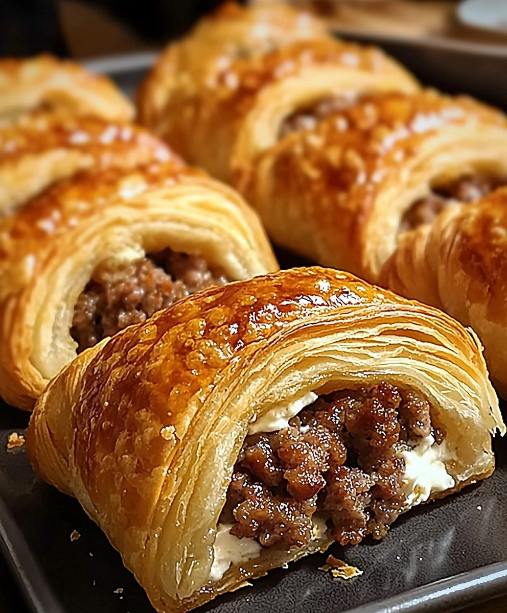Sausage Cream Cheese Crescents