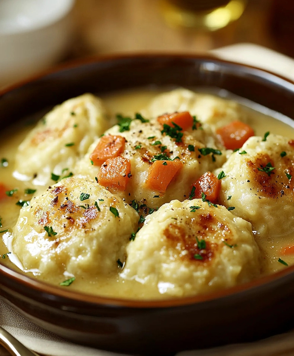 Old-Fashioned Chicken Dumplings