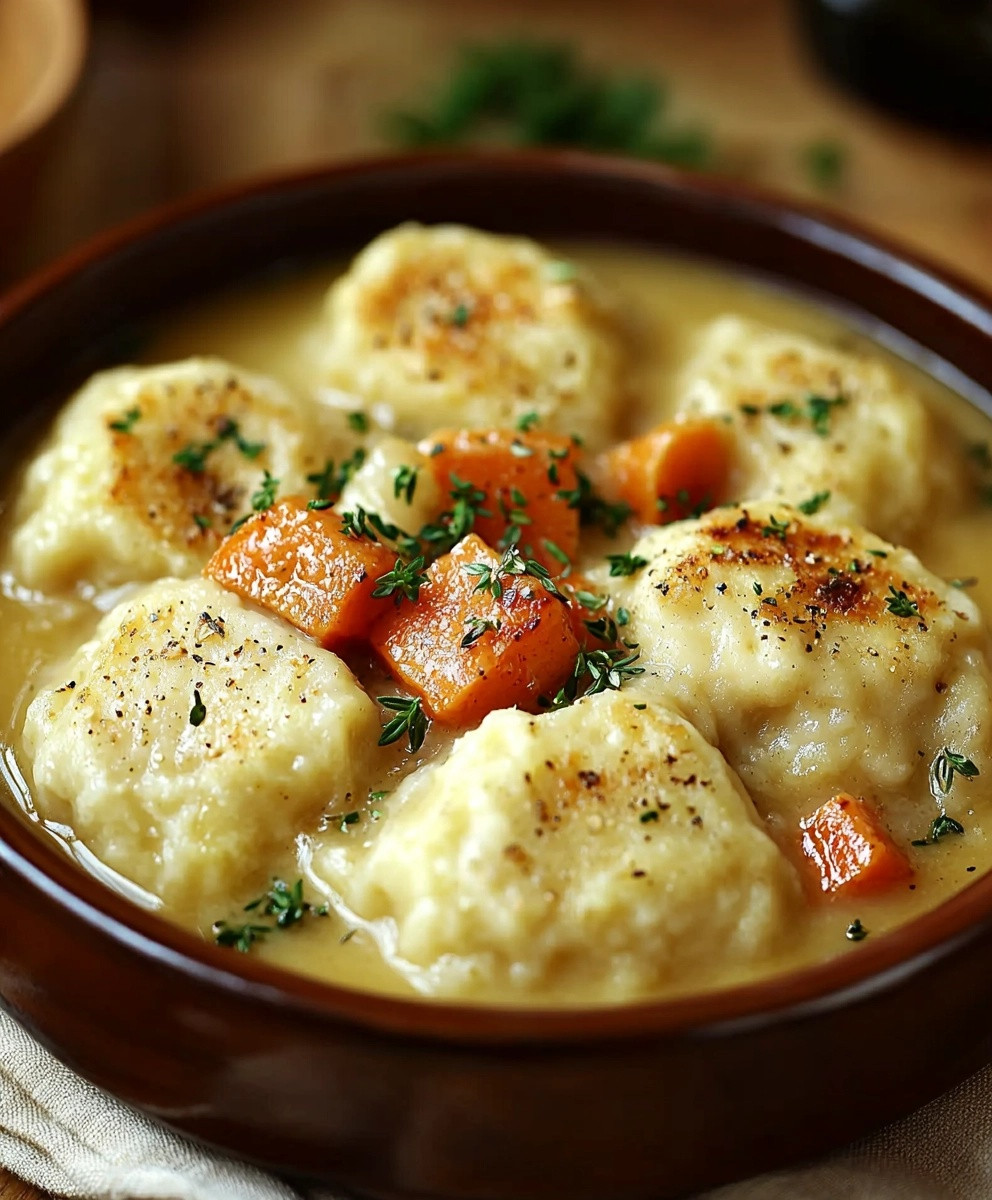 Old-Fashioned Chicken Dumplings