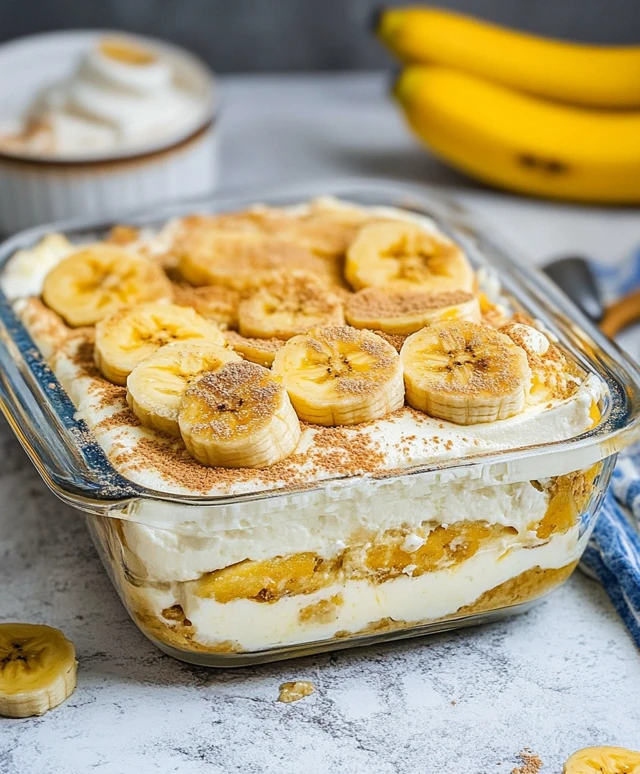 Banana Pudding Lasagna Dessert