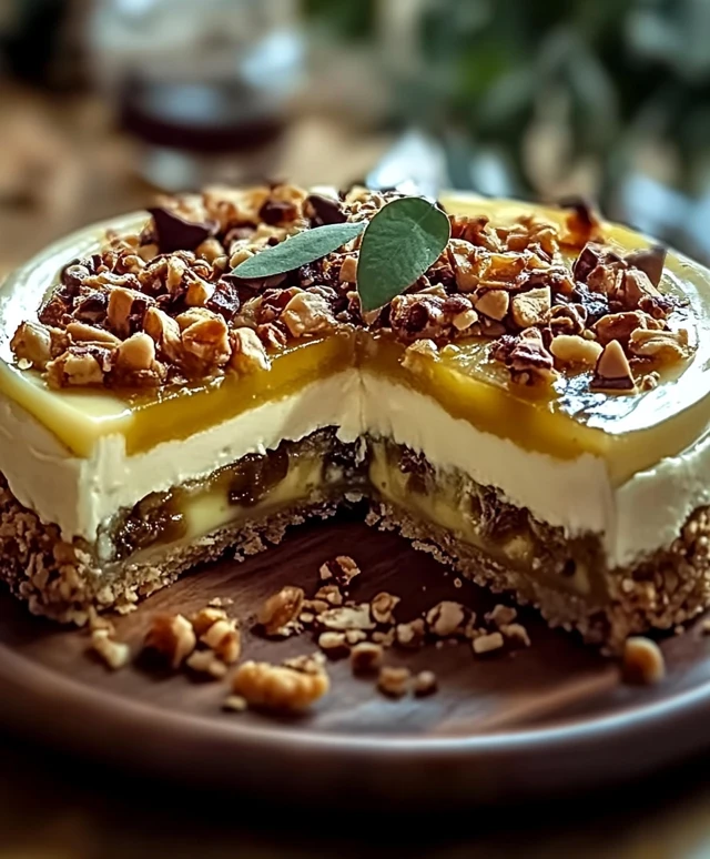 Baklava Cheesecake Dessert