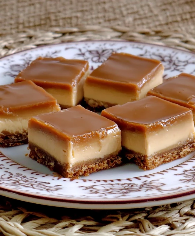 Dulce de Leche Cheesecake Bars