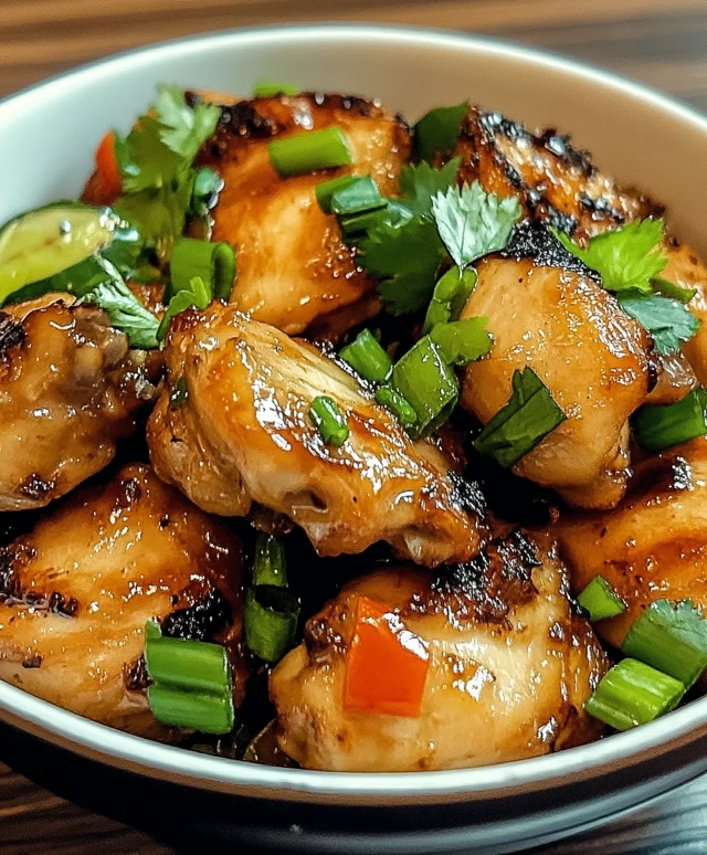 Lemongrass Chicken Dish