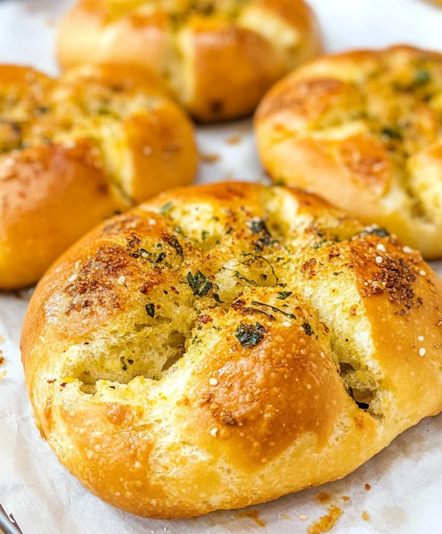 Korean Garlic Bread