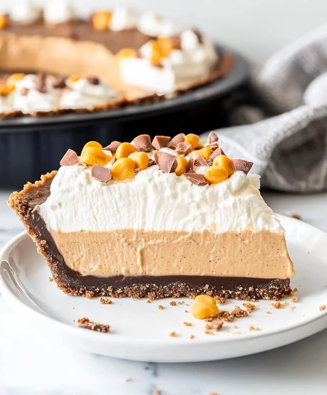 No-Bake Peanut Butter Pie