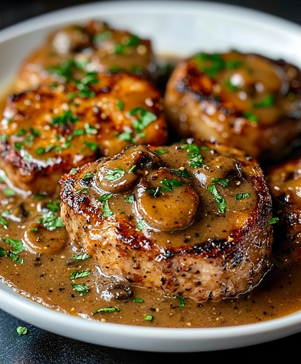 Smothered Pork Chops Comfort Food
