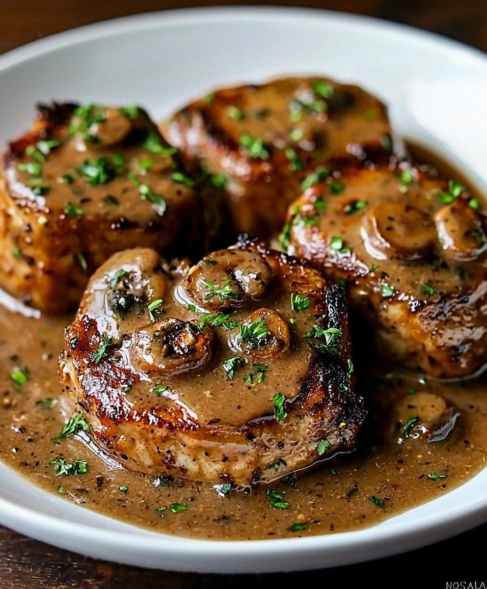 Smothered Pork Chops Comfort Food