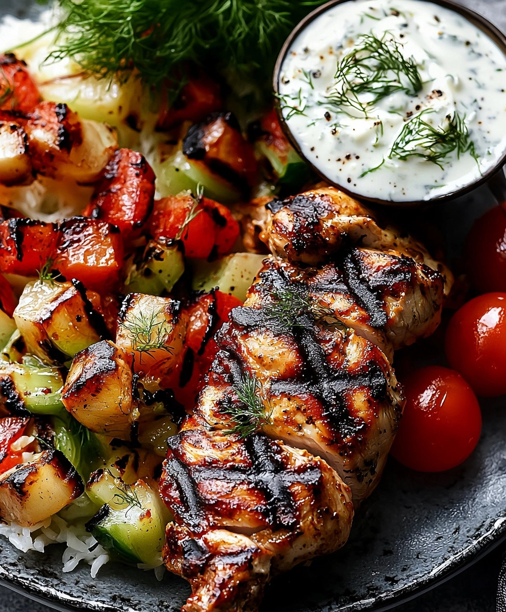 Grilled Chicken Yogurt Sauce