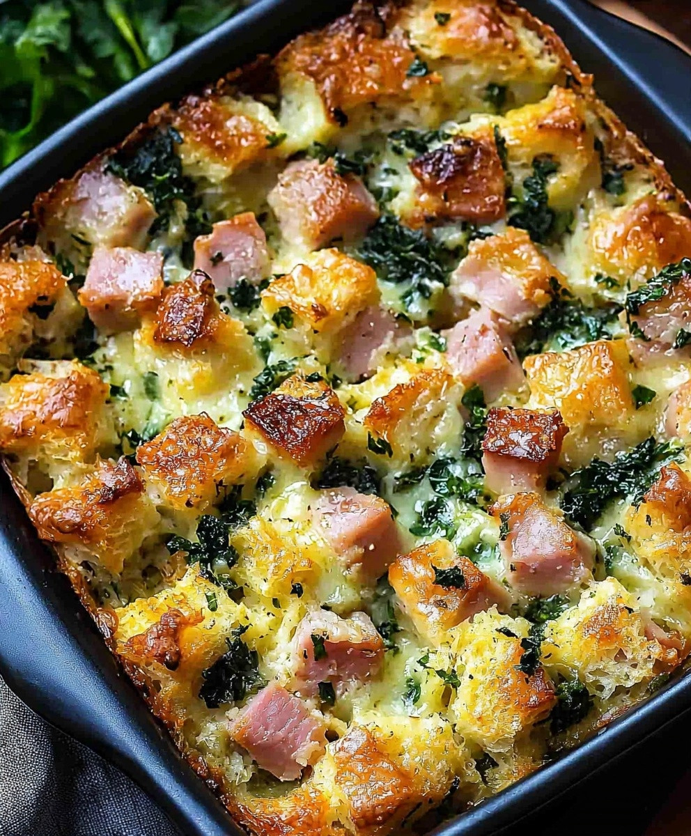 Ham Breakfast Strata