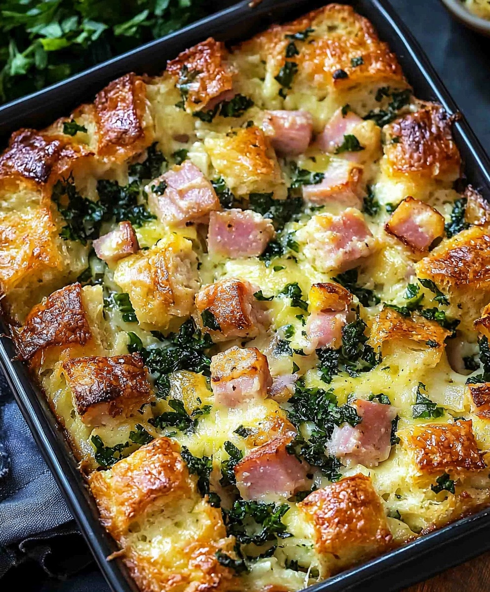 Ham Breakfast Strata