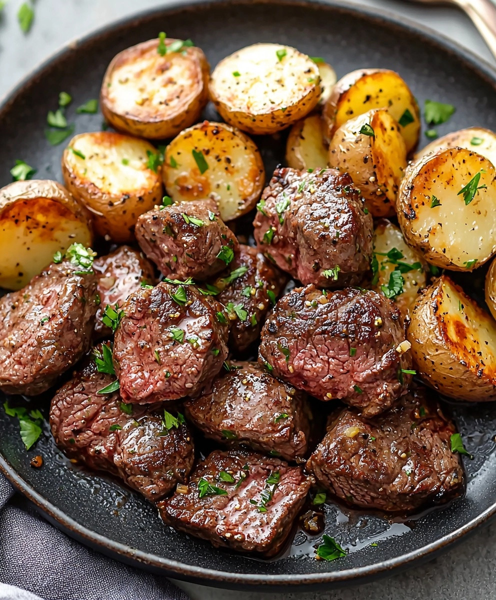 Garlic Butter Steak Bites