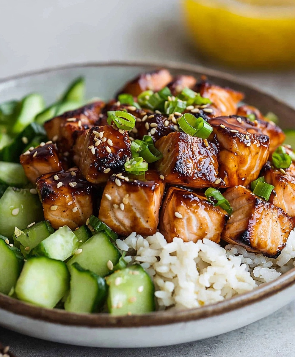 Soy Ginger Salmon Bowl