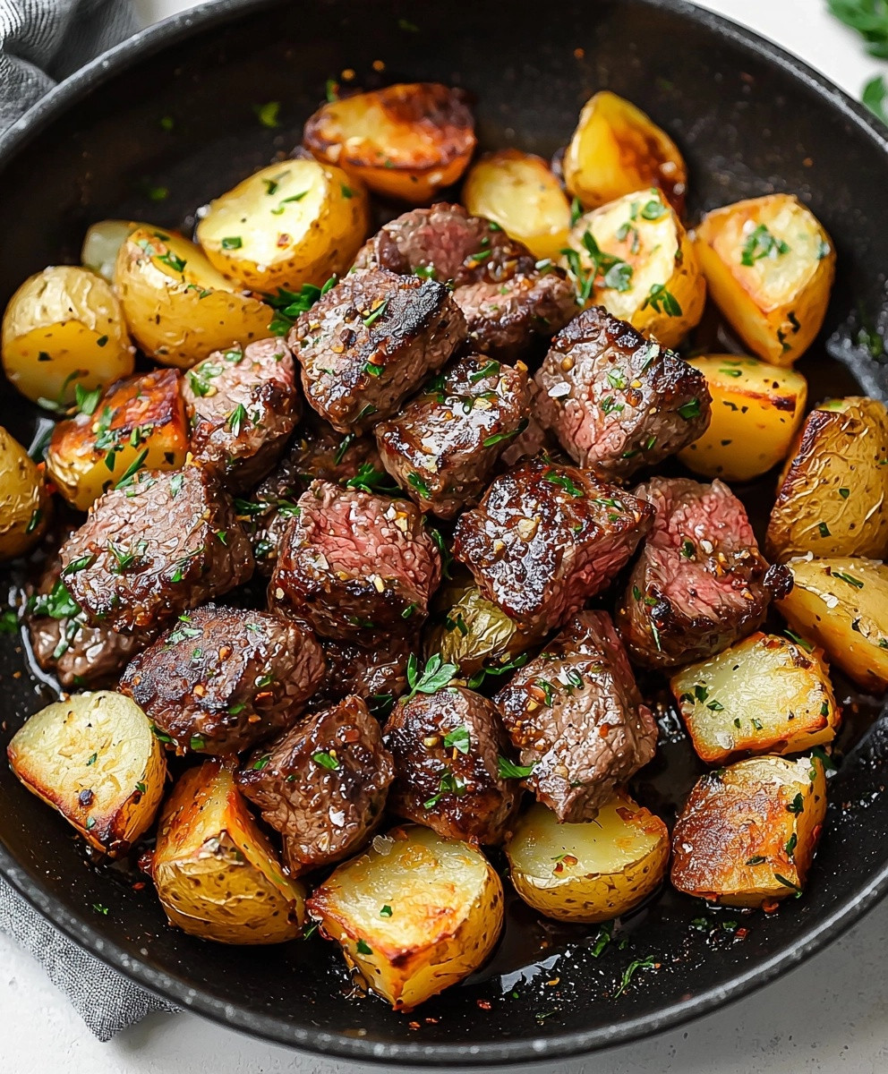 Garlic Butter Steak Bites