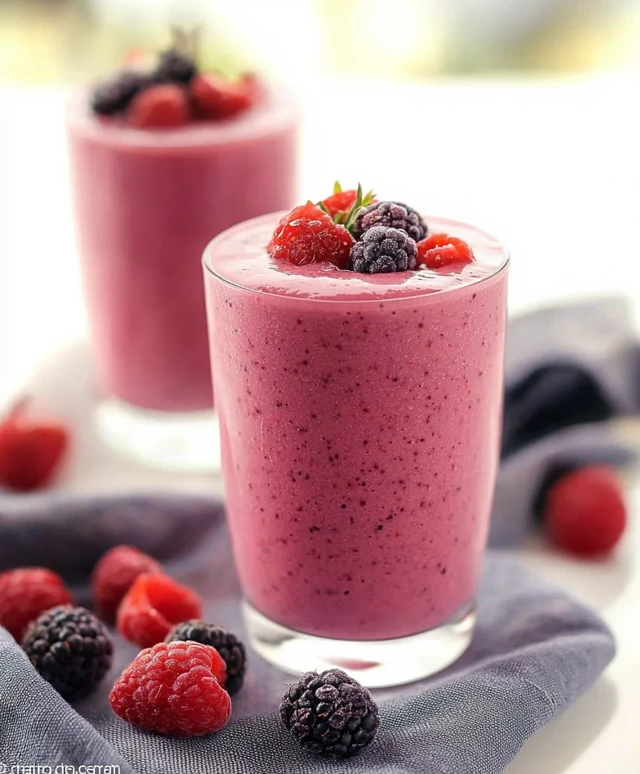 Berry Smoothie Drink