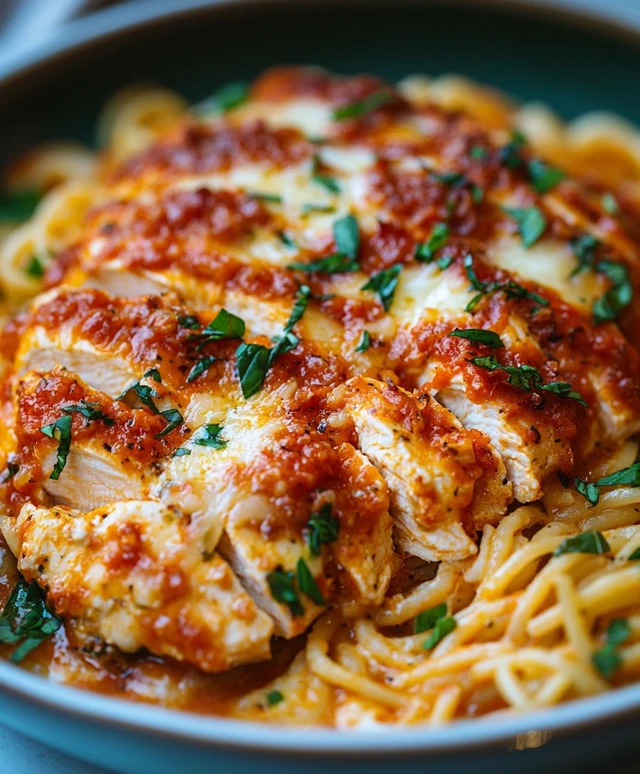Easy Chicken Parmesan Dinner