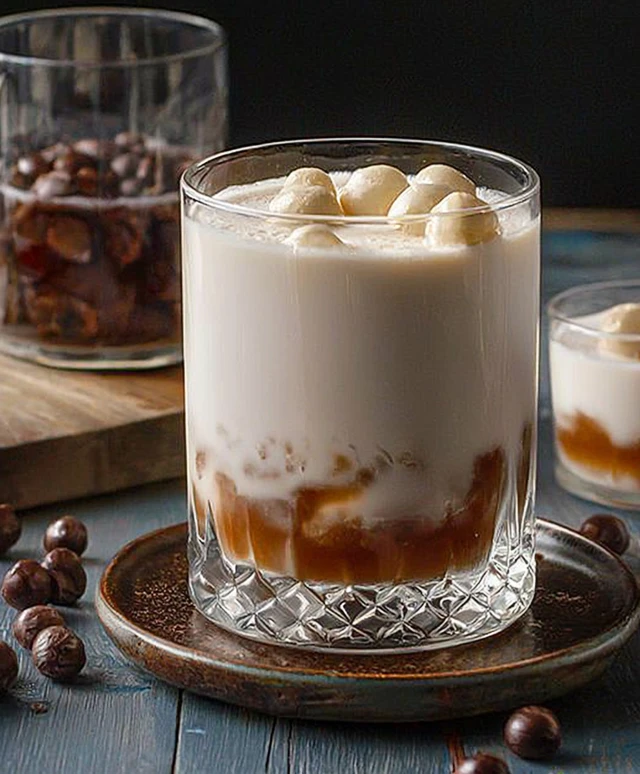 White Russian cocktail