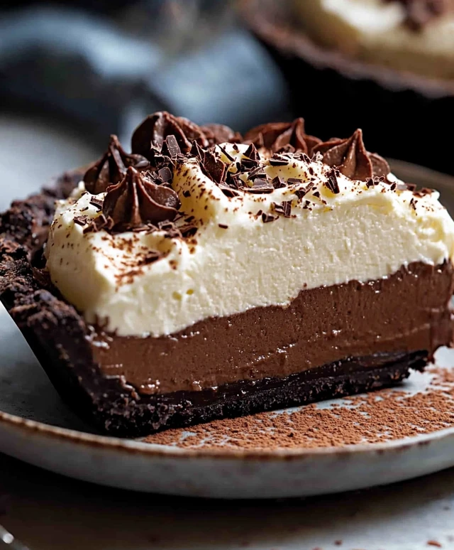 Chocolate Cream Pie Dessert