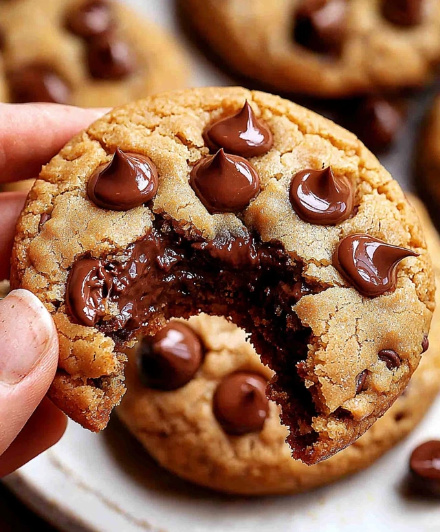 Nutella Stuffed Cookies