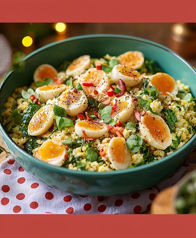 Spinach Herb Kedgeree