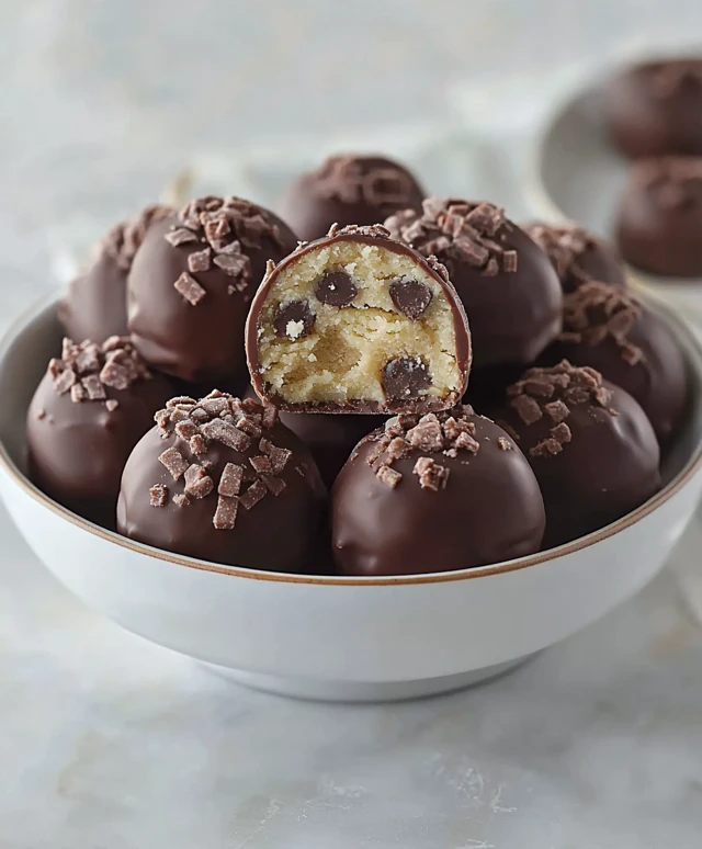 Cookie Dough Truffles Treats