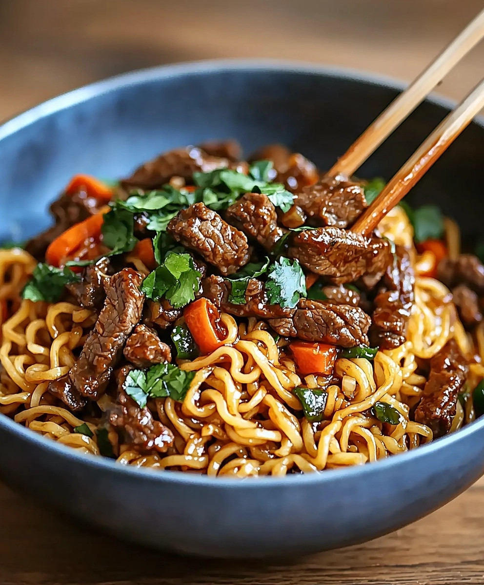 Hoisin Beef Noodles